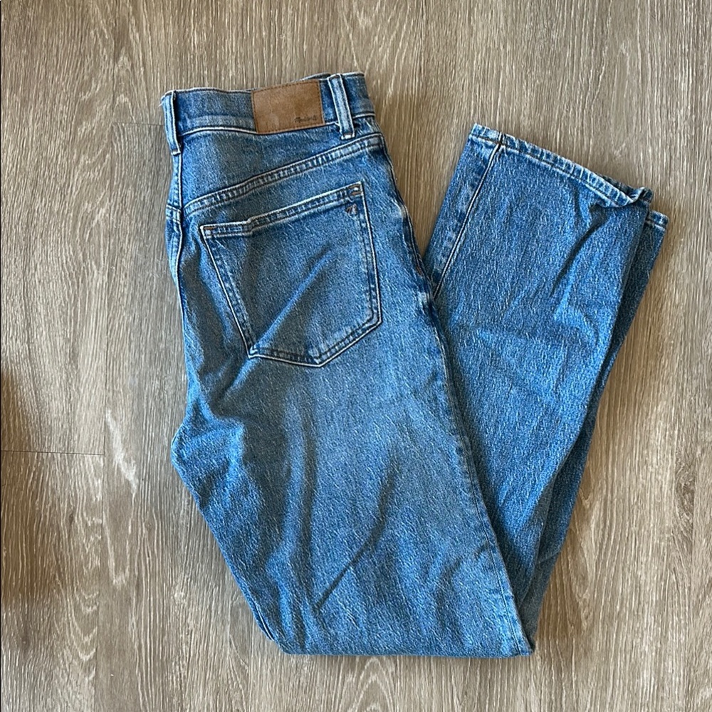 Madewell Blue ‘90s Straight Jeans 28 Tall